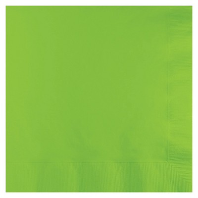 50ct Fresh Lime Green Disposable Napkins