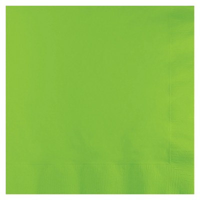 50ct Fresh Lime Green Disposable Napkins