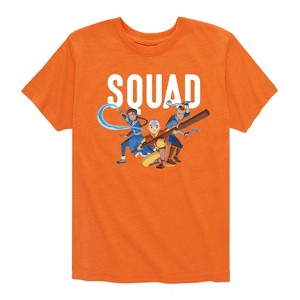 Boys' - Avatar: The Last Airbender - Trio Squad Short Sleeve Graphic T-Shirt - 1 of 4