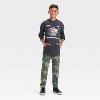 Boys' Super Mario Long Sleeve Graphic T-Shirt - Black - 4 of 4