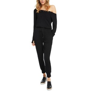 I.N.C International Concepts Womens Solid Jumpsuit, Black, Small - 1 of 1