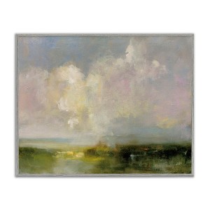 Stupell Industries Abstract Clouds Painting Framed Giclee Art - 1 of 4