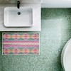 Stupell Industries Subtle Boho Geometrics Printed Plush Bathroom Floor Mat, design by Jennifer Ellory - 3 of 4