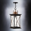 Urban Ambiance Luxury Colonial Outdoor Pendant Light,  21"H x 9"W,  Olde Bronze Finish, UHP1231 - 4 of 4