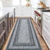 Hallway Runner  Rug Washable Soft Carpet - Non Slip Modern Floor Runner for Bedroom, Kitchen, Living Room - 3 of 4