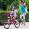 Costway 14'' Kids Bike with Doll Seat Girls Bicycle with Training Wheels for 3-5 Years Old Girl - 3 of 4