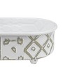 Multi Pattern Mini Planter Metal - Foreside Home & Garden - 3 of 4