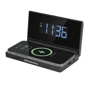 tudebaker Techmate Travel Companion with Clock and Wireless Charging Station - 1 of 4