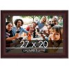 PosterPalooza | Linear Brown Picture Frame - UV Acrylic, Backing Board, Hanging Hardware Included - 2 of 4
