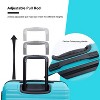 Belatt 3-Piece Luggage Set (20/24/28") - TSA Lock, 360° Spinner Wheels, Nestable Design & Adjustable Pull Rod - 3 of 4