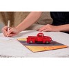 Paper Love Classic Truck Pop Up Birthday Card, For Adults and Kids | 5" x 7" Cover - Includes Envelope and Note Tag - 3 of 4