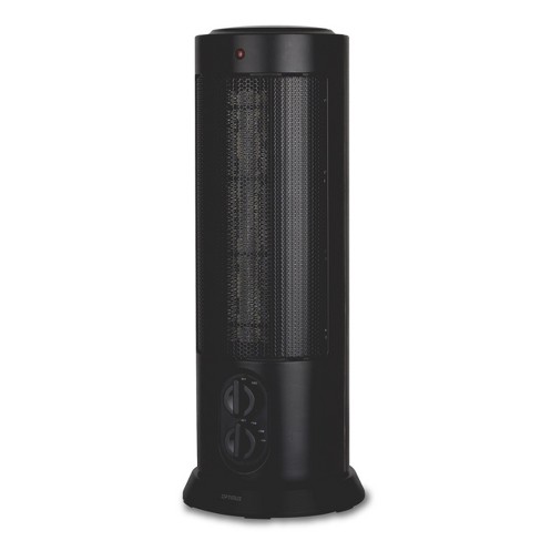 Optimus 18 In. Oscillating Tower Heater With Thermostat : Target