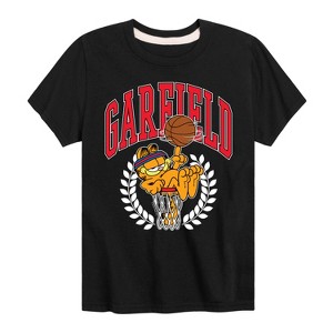 Boys' - Garfield - Basketball Short Sleeve Graphic T-Shirt - 1 of 4