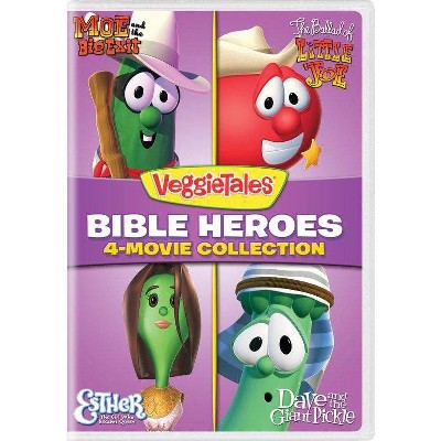 Veggie Tales: Bible Heroes 4-Movie Collection (DVD)(2018)
