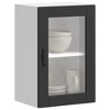 CLIHOME Bathroom Wall Mounted Cabinet, Narrow Wall Cabinet, Hanging Cabinet for Living Room, Multi-Function Kitchen Side Cabinet - 2 of 4