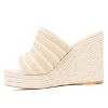 Fashion To Figure Women's Sallie Wedge - Wide Width - 3 of 4
