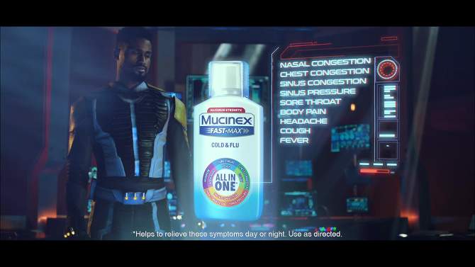 Mucinex Max Strength Cold &#38; Flu Medicine - Liquid Gels - 16ct, 2 of 9, play video
