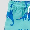 Carter's Just One You® Baby Boys' Long Sleeve Dinosaur Printed Rash Guard Set - Blue - 3 of 3