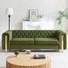 APRILSOUL 83.75"Comfy 3-seat Sofa with Tufted Back and Arm, Modern for Living Room - 3 of 4