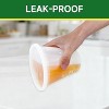 50 Set 32 oz Deli Containers with Lids, Leak-Proof BPA Free Plastic Take Out Bowls, Microwave - 4 of 4