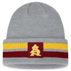 NCAA Arizona State Sun Devils Knit Cuffed Ridge Beanie: Lightweight Acrylic, Tagless Design - 4 of 4