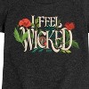 Girls' - Wicked - Elphaba -Youth Girls Short Sleeve T-Shirt Fitted Short Sleeve Graphic T-Shirt - 2 of 4