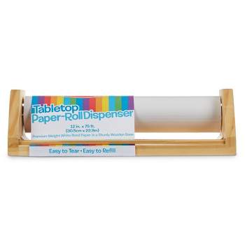 ESSENTIAL 2 Roll Easel Paper Roll 12 Inch x 75 Feet, White Drawing Paper  for Kids, Bulletin Board Paper, Without Glue, Blank Coloring Roll for  Paints