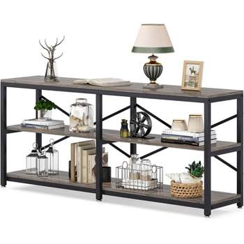 Tribesigns 70.9" Long Console Table, 3-Tier Hallway Entryway Table