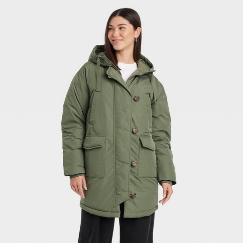 Target olive green jacket online