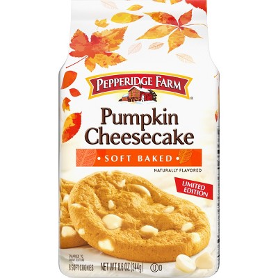 Pepperidge Farm Pumpkin Cheesecake Soft Baked Cookies - 8.6oz