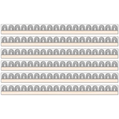 Carson Dellosa Education Happily Ever Elementary Creatively Inspired Black  & White Grid Rolled Straight Bulletin Board Borders, 65 Ft/roll, Pack Of 3  : Target