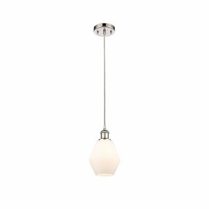 Cindyrella - 1 Light Cord Hung Mini Pendant In Industrial Style-10 Inches Tall and 6 Inches Wide - 1 of 1
