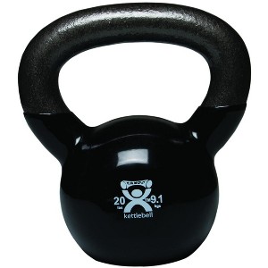 CanDo vinyl-coated kettlebell - 1 of 3