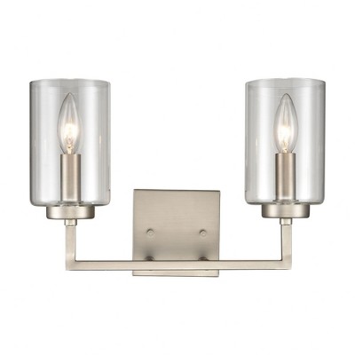 Thomas Lighting West End 2 - Light Vanity in  Brushed Nickel