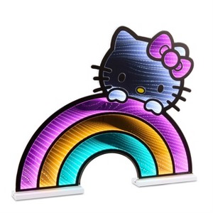 Hello Kitty Rainbow Display Light 24"H Acrylic Plug In Lamp – By Melrose - 1 of 3