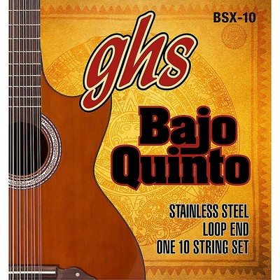 GHS Bajo Sexto 10-String Guitar Strings Set