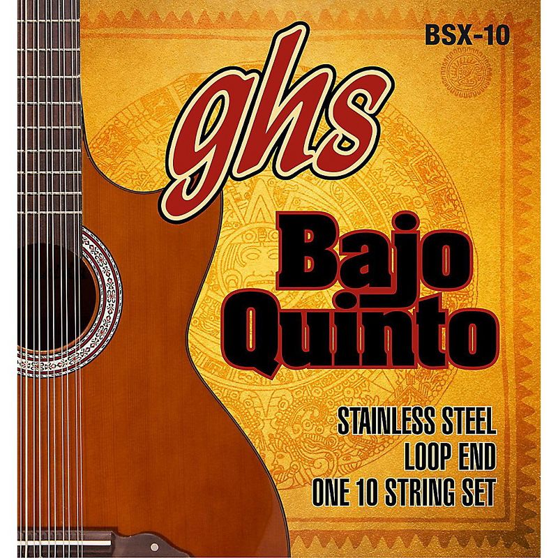 GHS Bajo Sexto 10-String Guitar Strings Set, 1 of 2