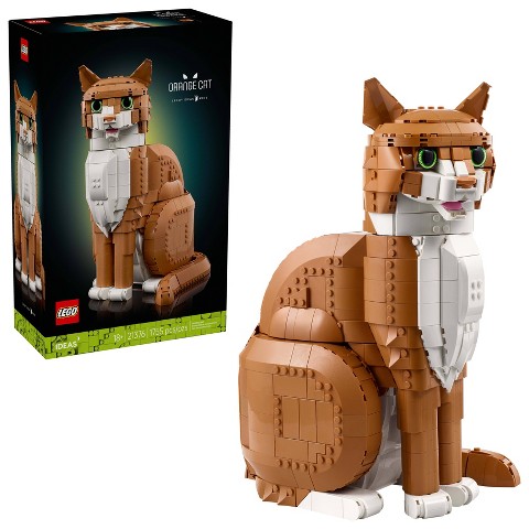 Детские конструкторы LEGO Ideas Orange Cat Building Set for Adults 21376