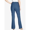 Woman Within Women's Plus Size Bootcut Fineline Denim Jean - image 3 of 4