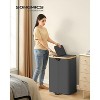 Laundry Hamper with Lids, Laundry Basket with 2 Compartments, 39 Gal. (150 L), Removable Liner Bag - 2 of 4