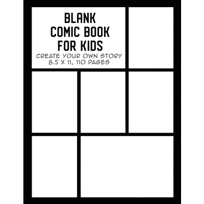 Blank Comic Book for Kids by The Whodunit Creative Design