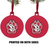 South Dakota Primary Logo Aluminum Holiday Christmas Tree Ornament - 2 of 4