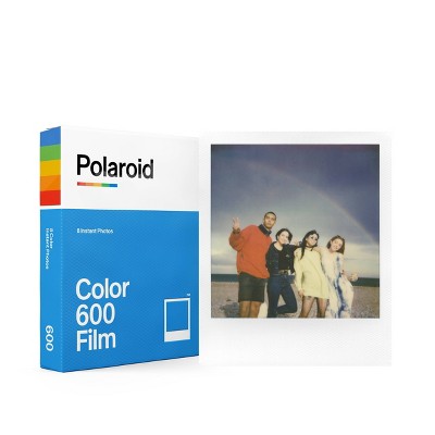 Polaroid Color Film for 600- White Frame