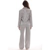Just Love Womens Pant Set with Notch Collar  Chic & Comfortable Sleepwear - 3 of 3