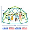 Vynxaria Kids Climbing Dome Tower - 13 ft  Geometric Playground Dome Climber Monkey Bars Play Center, Rust & UV Resistant Steel Supporting 1000 LBS - 4 of 4