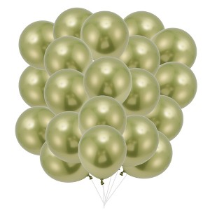 Unique Bargains Latex Party Balloons 10inch 20 Pcs - 1 of 4