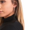 Lucy Quartermaine Melting Drop Hoops - 3 of 4