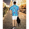 HAPPY BAY Mens Hawaiian Shirts Short Sleeve Button Down Shirt Men's Christmas Party Casual Holiday Island Shirts for Men Funny - 3 of 4