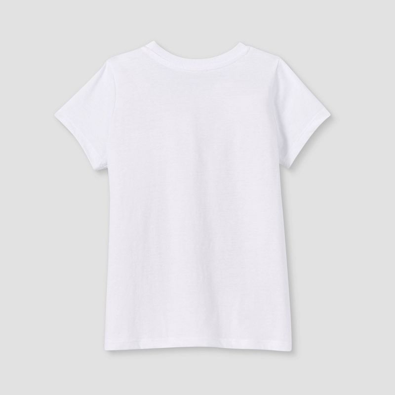 Girls' Nickelodeon That Girl Lay Lay Unicorn Short Sleeve Graphic T-Shirt - White, 2 of 3