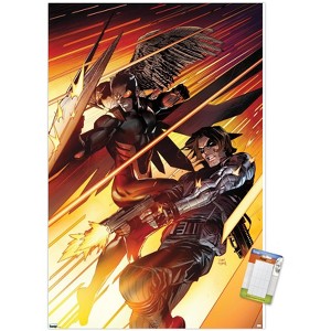 Trends International Marvel Comics Falcon and Winter Soldier - Team-Up Unframed Wall Poster Prints - 1 of 4